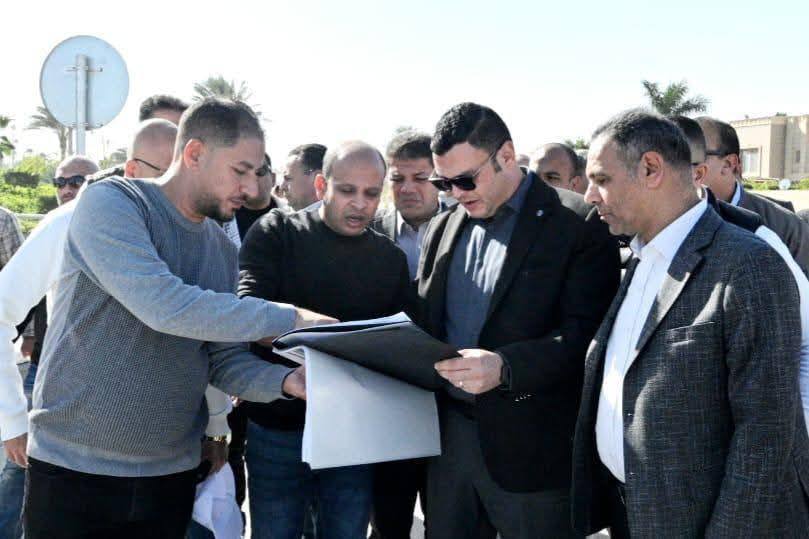 Housing Minister Inspects M8 by the Lake and Boghaz Projects for Supplying Water to New Marina Lake