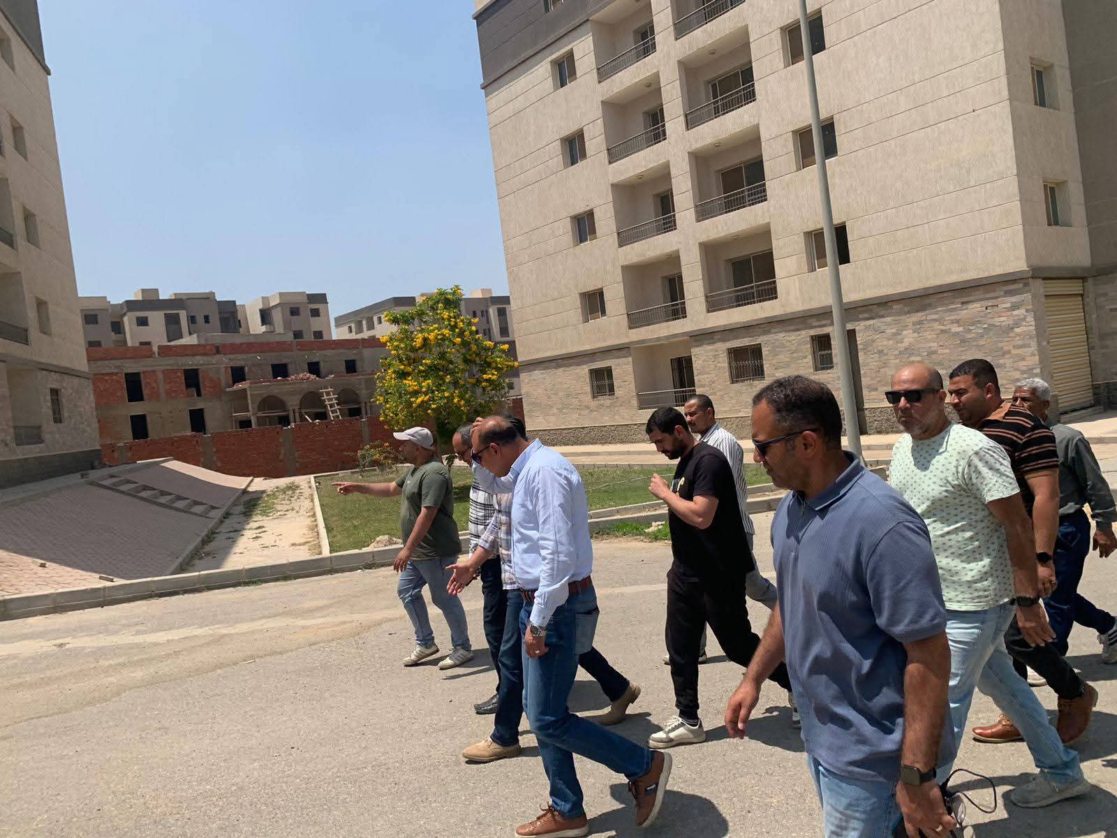 Field Visit by Obour City Authority Head to Follow Up on Implementation of Rawdat Al Obour Residents’ Recommendations
