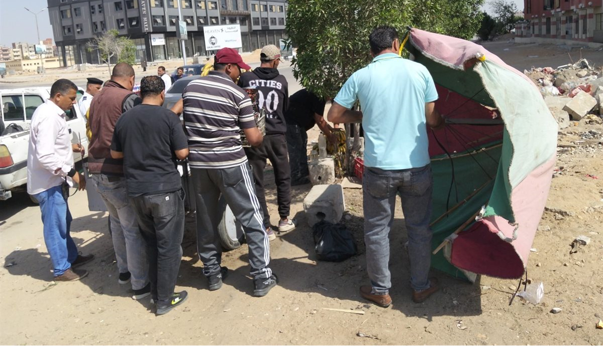Intensive Campaigns in 10th of Ramadan City to Remove Encroachments and Restore Urban Order in Residential Neighborhoods
