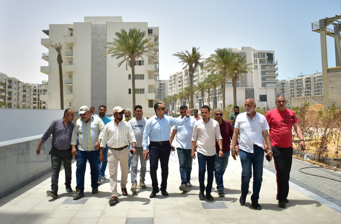 Minister of Housing Reviews Progress of Several Projects in New Alamein City and Tourist Villages