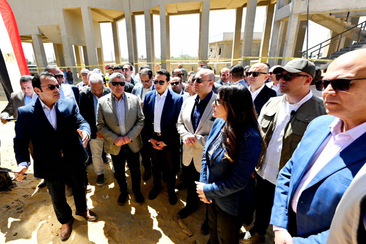 Minister of Housing and Fayoum Governor Inspect Kahk and Youssef El-Seddik Wastewater Treatment Plants
