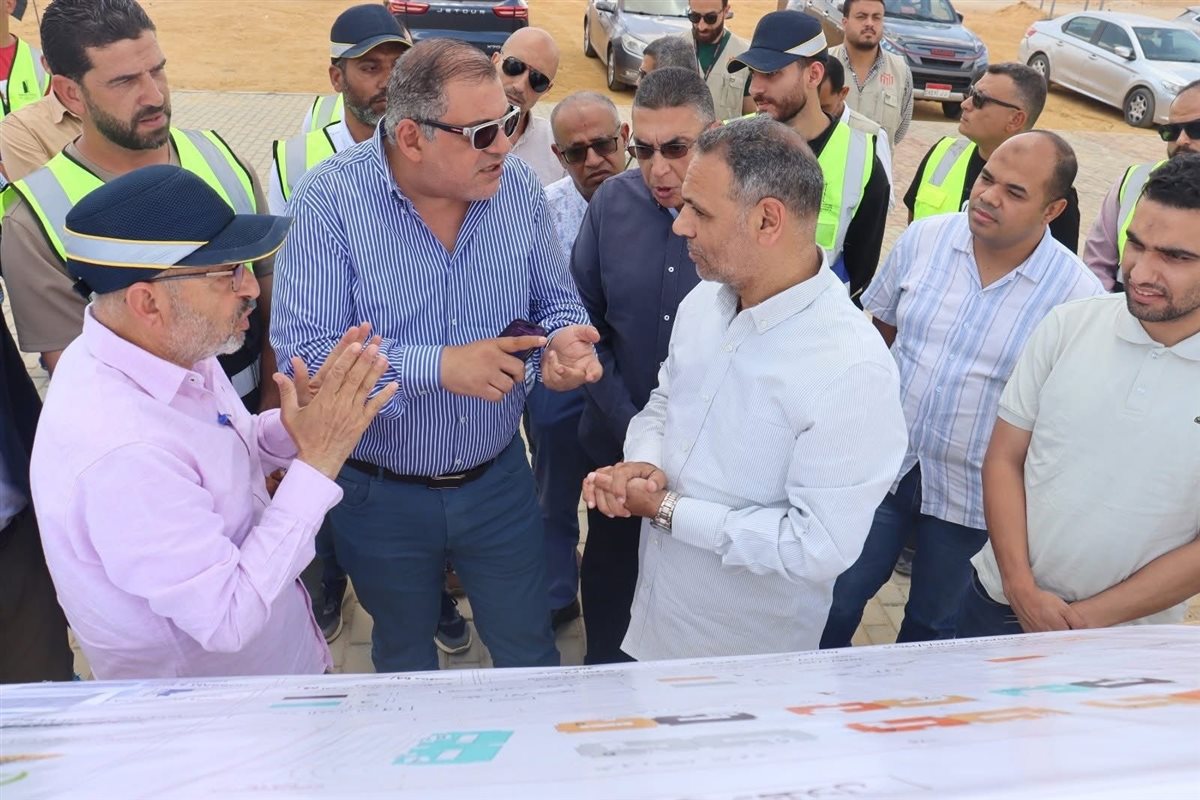 Vice Chairman of the New Urban Communities Authority Inspects “Zelal” and “Janna 4” Projects in New Zayed City