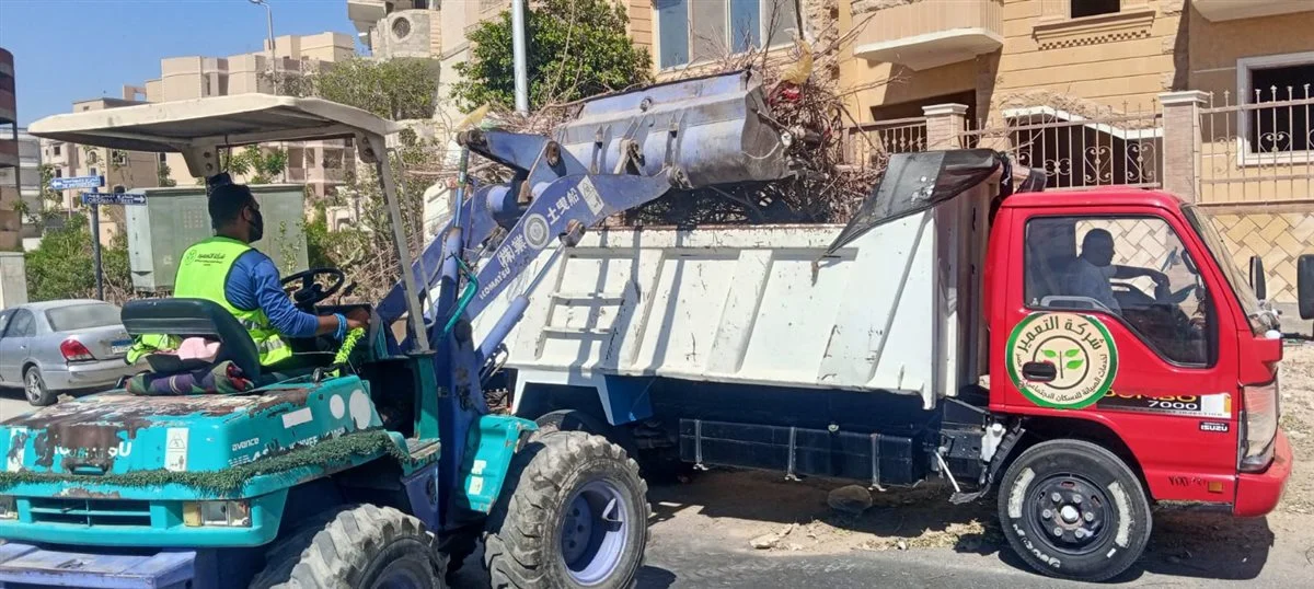 New Minya City Steps Up Cleaning and Beautification Efforts and Removes Waste