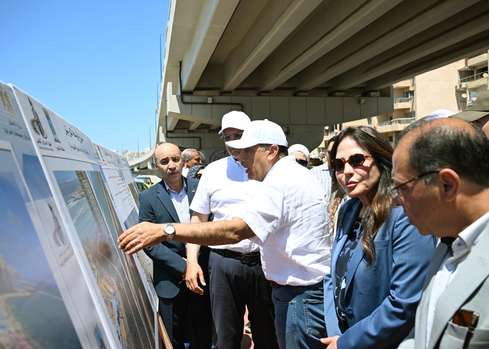 Prime Minister Inaugurates East Alexandria Corniche Expansion Project