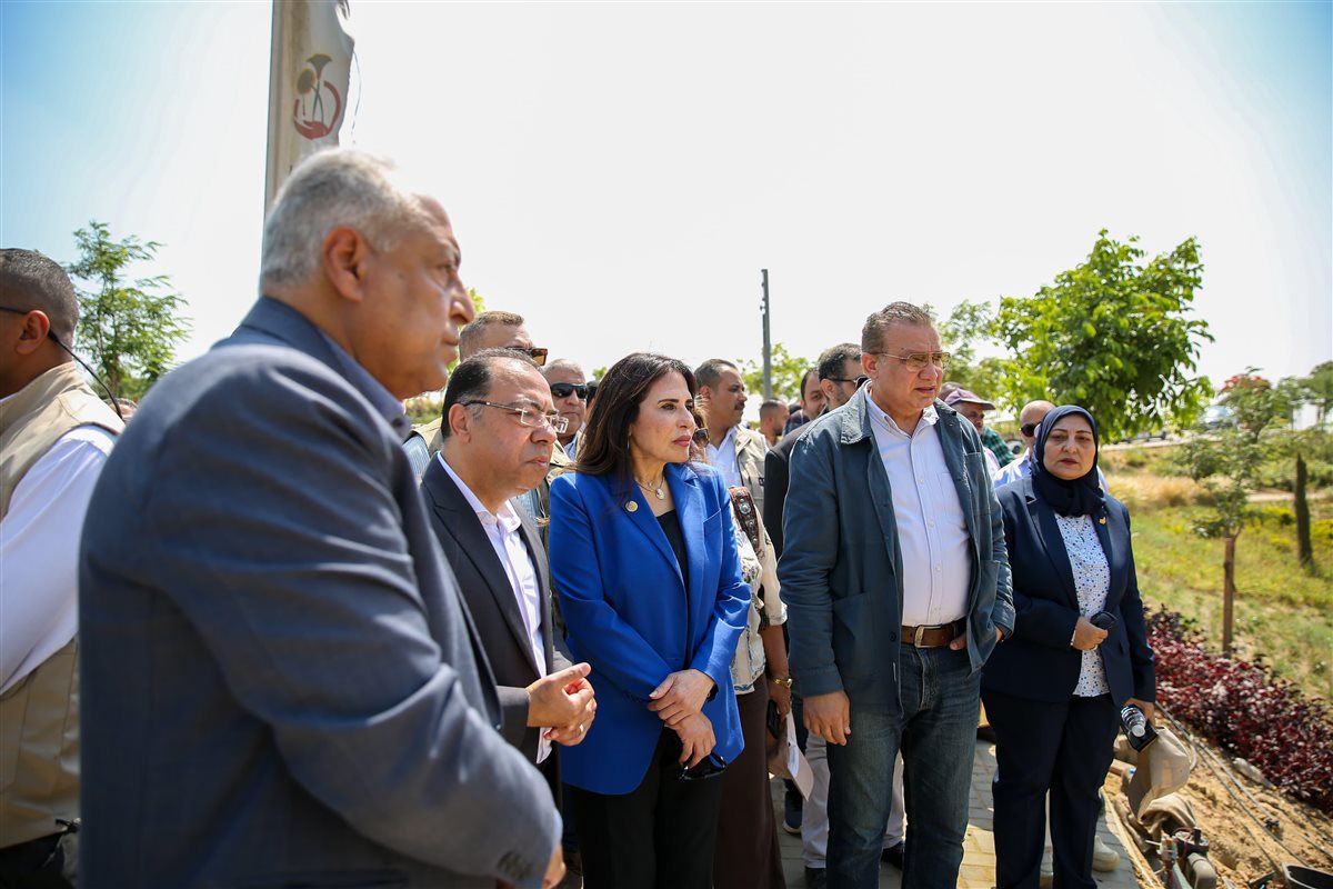 Minister of Housing Conducts Extensive Inspection Tour of Fustat Hills Park