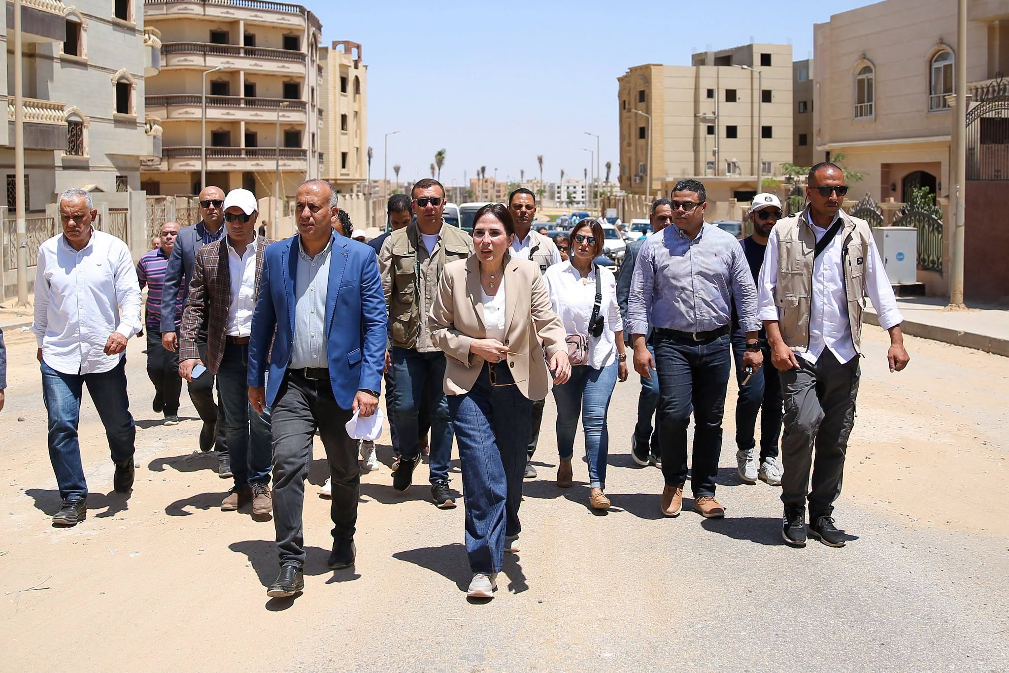 Minister of Housing Heads to Badr City's Distinguished District to Monitor Ongoing Works