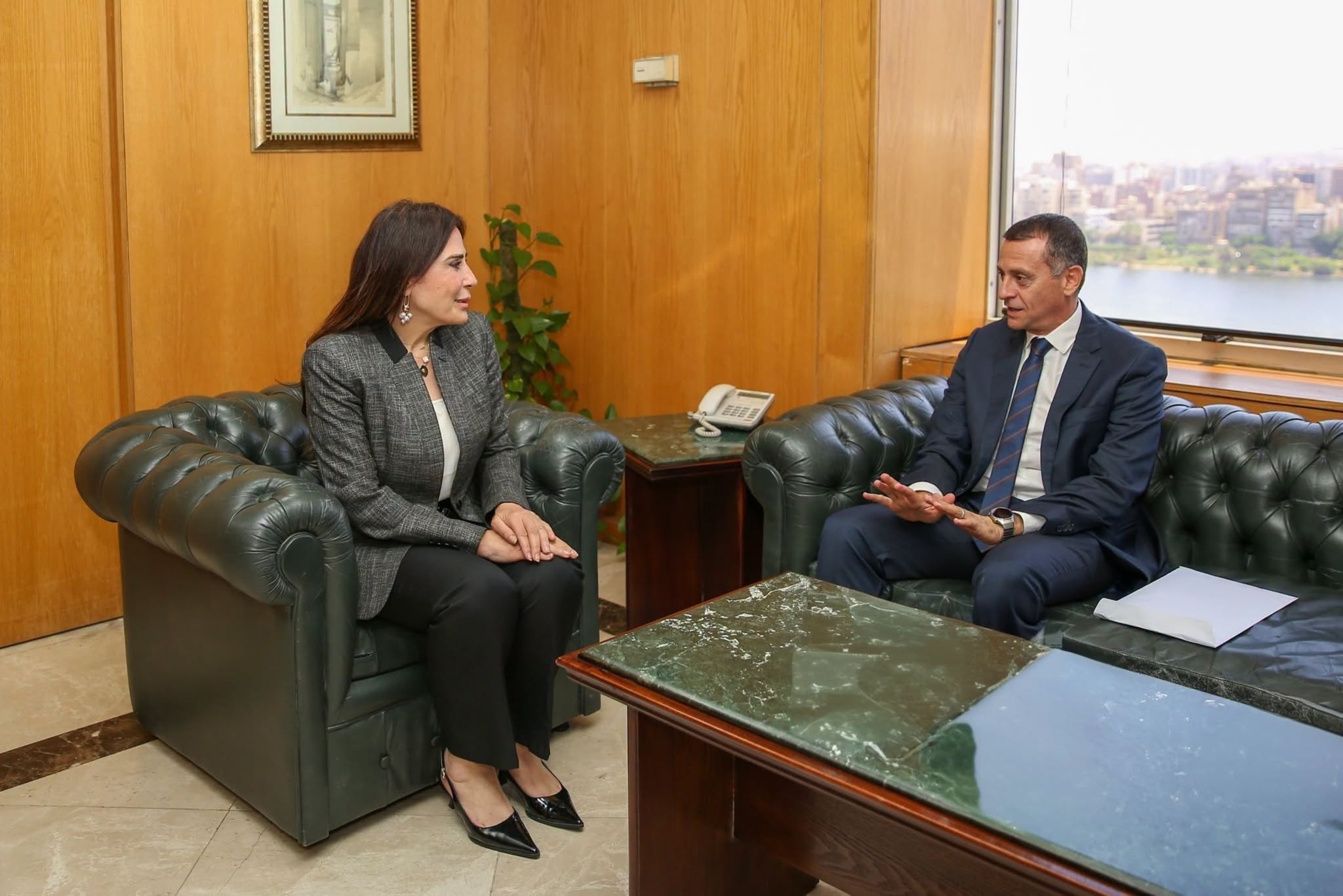 Minister of Housing and Aswan Governor Review the Status of Drinking Water and Wastewater Systems in the Governorate