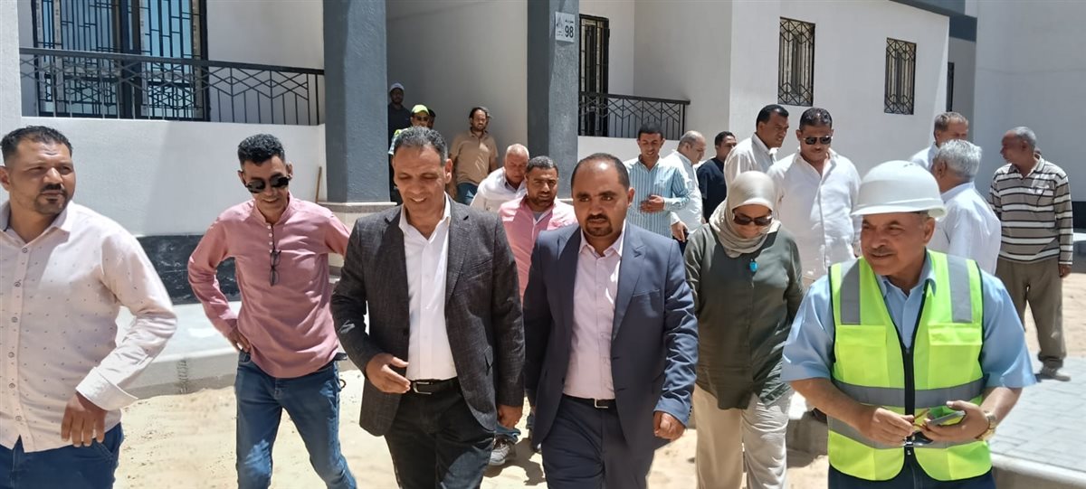NUCA Vice President Reviews Housing Projects in New Minya, Directs Faster Completion and Unit Delivery