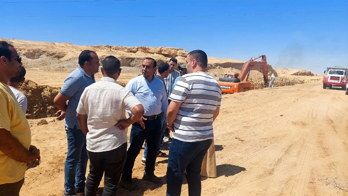 New Faiyum City Authority Reviews Progress of Water, Sewerage, and Road Networks in the Second Industrial Zone