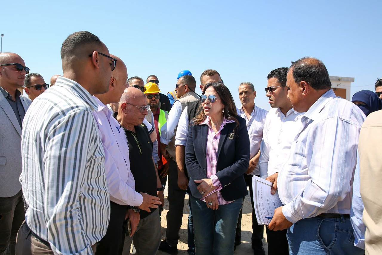 Housing Minister Inspects Wastewater Treatment Plant in Marsa Matrouh
