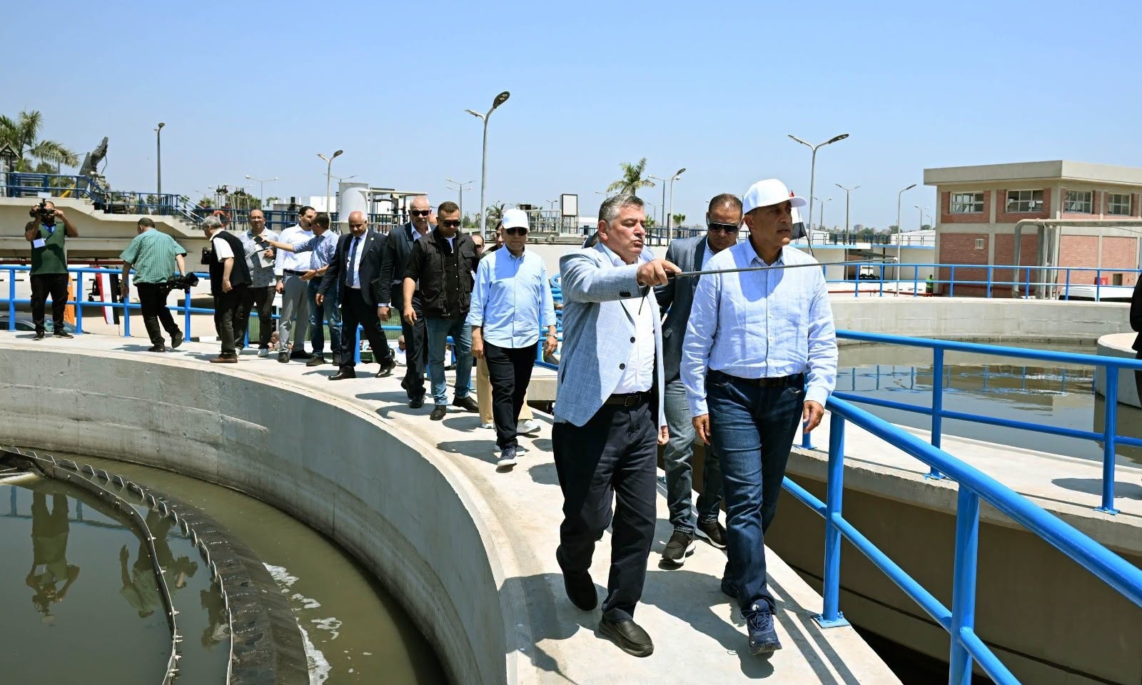 Madbouly Inaugurates Expansion of Zefta Wastewater Treatment Plant to Serve 210,000 Citizens with a Capacity of 20,000 Cubic Meters