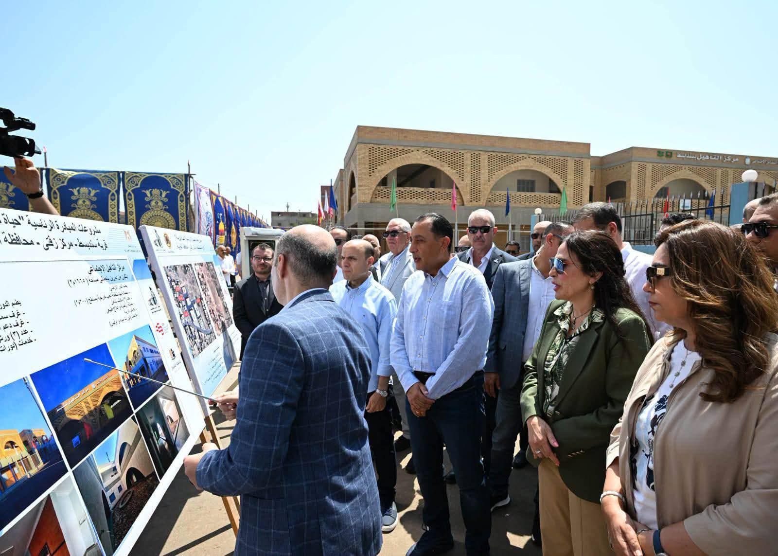 Madbouly Inaugurates Government Services Complex in Sandbast Village, Gharbia