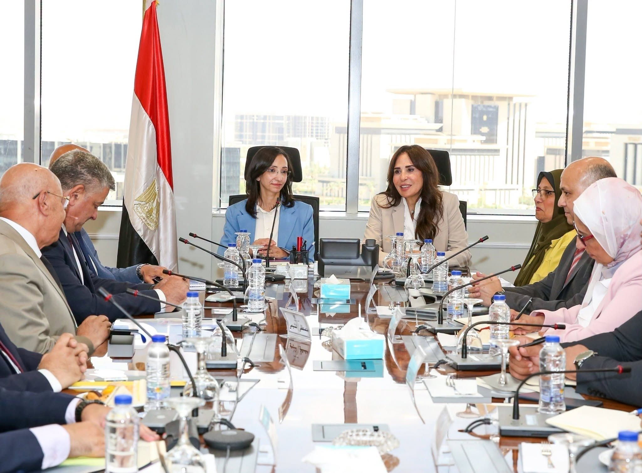Minister of Housing and Beheira Governor Review Status of Drinking Water and Wastewater Projects