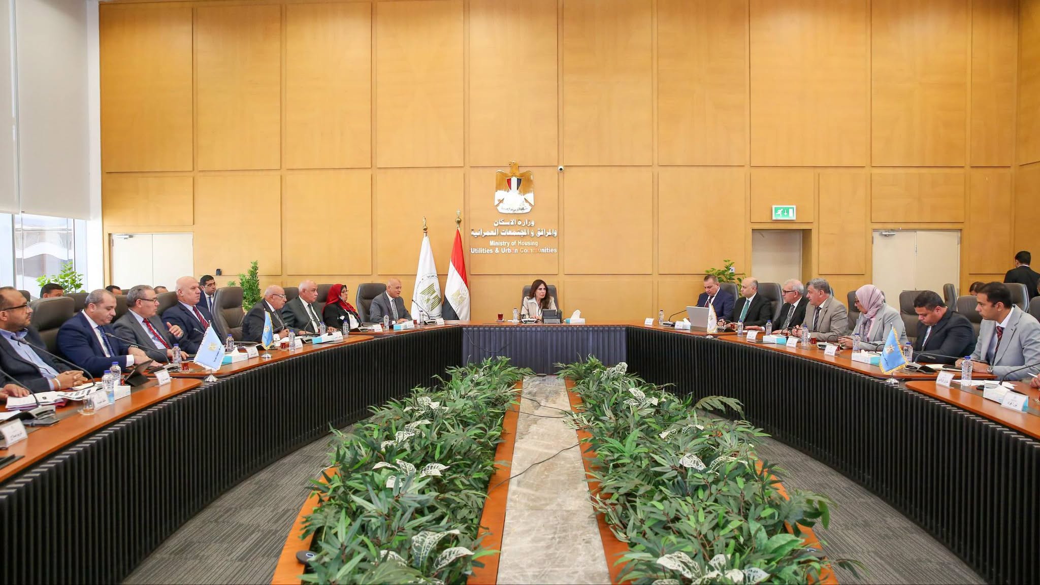 Housing Minister Chairs Regular Utilities Committee Meeting to Follow Up on Projects in Sohag Governorate and New Sohag and New Akhmim Cities